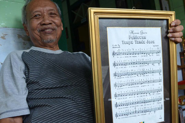 Ketika Pencipta Hymne Guru Tak Semerdu Ciptaannya Suara Surabaya