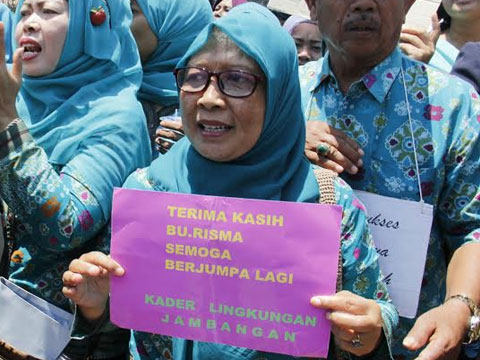 Aksi Simpatik untuk Bu Risma – Suara Surabaya