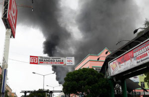 Ramayana Pekanbaru Terbakar