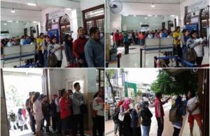 Libur Panjang, Antre Tiket Mengular