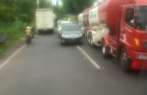 Jalur ke Ketapang MACET