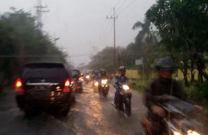 Genangan Air di Kendangsari