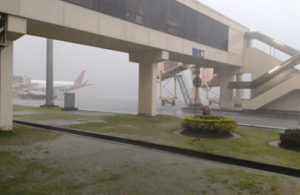 Hujan Deras di Juanda