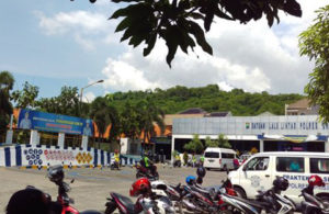 Suasana Praktek Uji SIM di Gresik