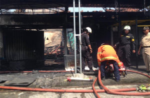 Rumah Terbakar Sudah Padam