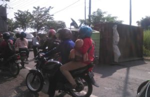 Kecelakaan Truk di Lingkar Timur