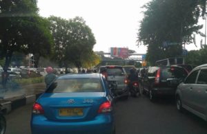 Dolog Arah Dalam Kota Macet