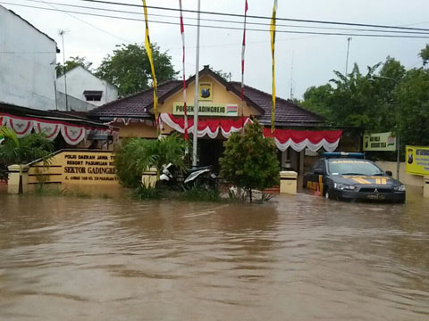 Gadingrejo Terendam Banjir, 50 Rumah dan Jalan Utama Tenggelam