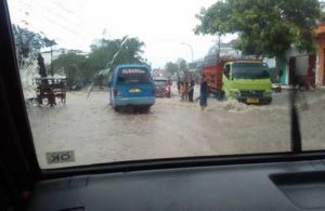 Banjir di Ujungpakah Gresik