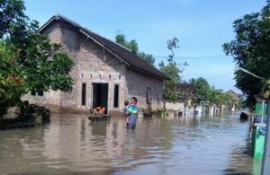 Banjir di Kepuhanyar Mojokerto