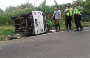 Kecelakaan di Raya Ngawi
