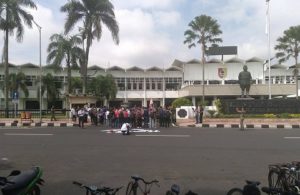 Demo Anti Kekerasan Pada Jurnalis di Jember