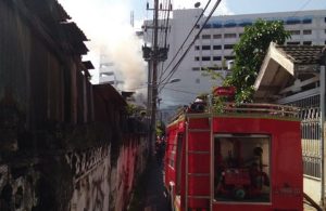 PMK Padamkan Api di Kebakaran Kranggan