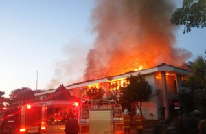Disperindag Jatim Terbakar