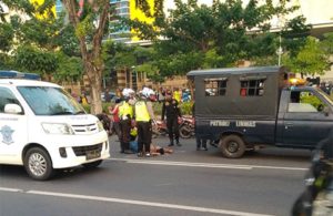 Kecelakaan di Royal Plaza