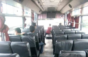 Bus Surabaya-Bojonegoro Sepi