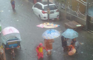 Banjir di Kapas Baru