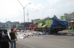 Kecelakan Truk di Sukorejo