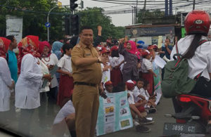 Aksi ‘Save the Children’ di Babatan Indah Surabaya