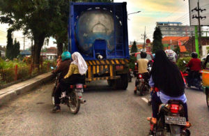 Truk Bermasalah di Gedangan Sidoarjo