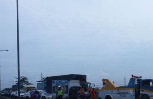 Kecelakaan di Tol Waru – Sidoarjo
