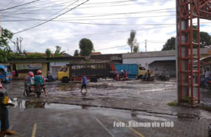 Bawah Viaduk Gempol Banjir