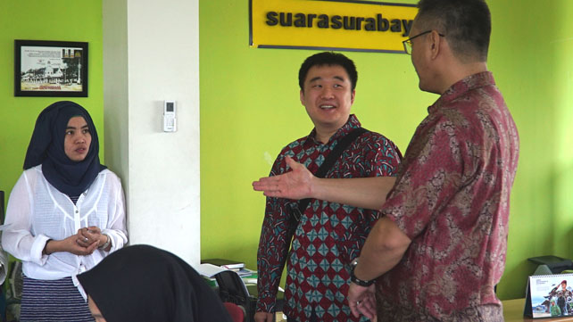 Cri Ingin Sebarkan Konten Siaran Lewat Radio Suara Surabaya Suara Surabaya