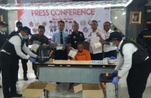 Penyelundupan 2,6 Kg Sabu-Sabu Asal Malaysia