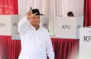 Prabowo – Sandiaga Nyoblos