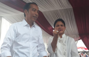 Jokowi – Amin Nyoblos