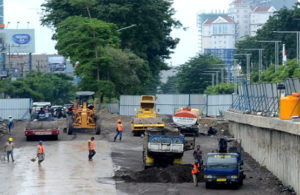 Pembangunan Underpass Bundaran Satelit