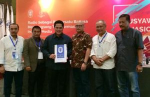 Erick Thohir Jadi Ketua Umum PRSSNI