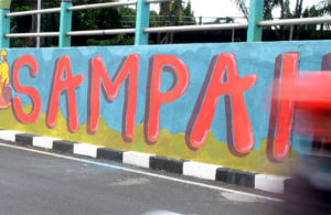 Mural Perang Melawan Sampah