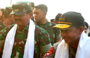 Panglima TNI dan Kapolri Safari Ramadhan di Surabaya