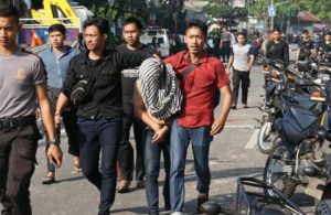 Polisi Amankan Massa Aksi 22 Mei
