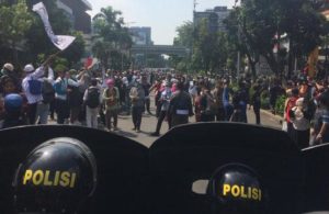 Suasana di Sekitar Kantor Bawaslu Jakarta