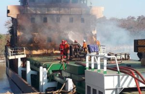 KM Persada X Terbakar