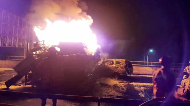 truk pertamina terbakar di jakarta satu korban tewas belum
