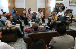 Diskusi AMSI Jatim dengan Kapolrestabes Surabaya