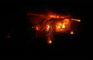 Pabrik Kayu di Sidoarjo Terbakar