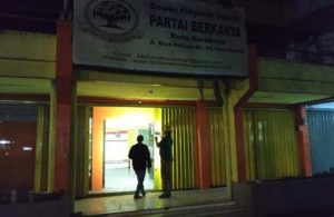 Kantor Partai Berkarya Surabaya Dibobol