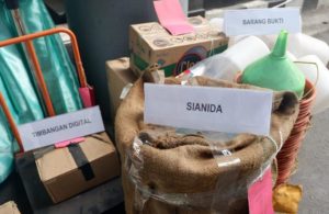 Polisi Bongkar Bisnis Merkuri Ilegal