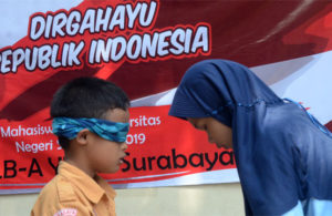 Siswa Tunanetra Lomba, Seru!!!