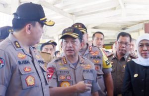 Kapolri Tinjau Surabaya