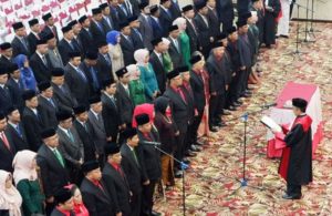 Pelantikan 120 Anggota DPRD Jatim