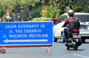 Jl. Yos Sudarso Ditutup