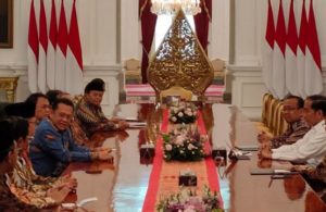 Pimpinan MPR Bertemu Jokowi Bahas Pelantikan Presiden