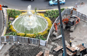 Progres Pembangunan Alun-alun Kota