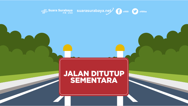 Info jalan ditutup