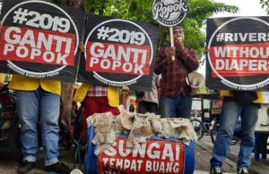 Gugatan Pencemaran Popok di Sungai Brantas